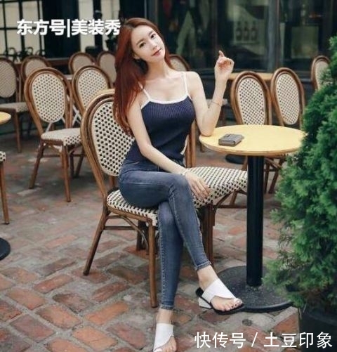  [女神秀身材]充满活力的牛仔裤美女，更加吸睛夺目！