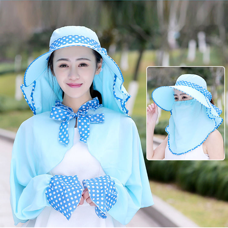 七月天,爱美的美女都有一款洋气帽子,轻松塑造柔情女神范