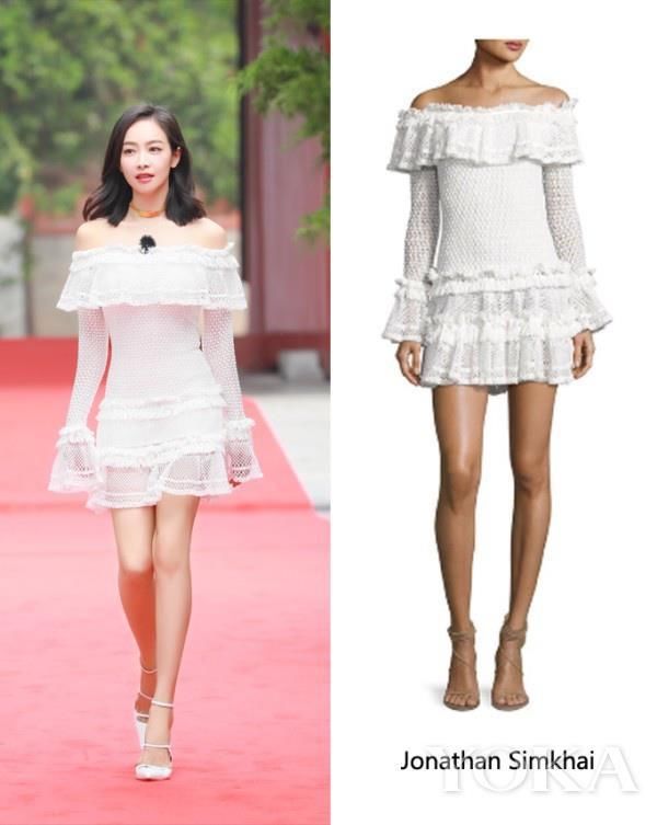 气质女神藤堂静最爱的穿搭|走进白色风暴中心