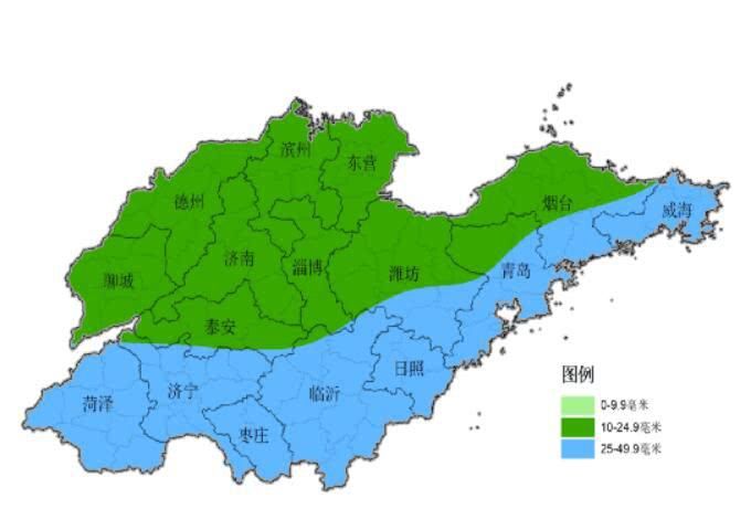  「大雨」山东七市将迎大雨局部暴雨 其他地区中雨局部大雨