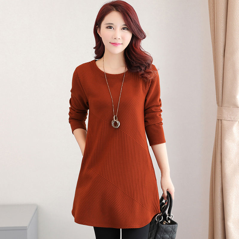 腰粗屁股大的妈妈有福了，刚上市的新款秋衫，洋气显瘦显贵气