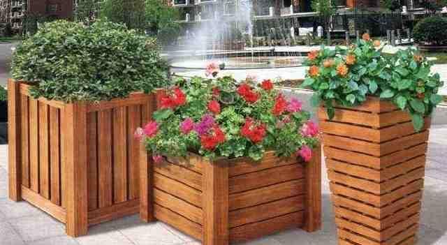  「小品」园林绿化中的花箱小品