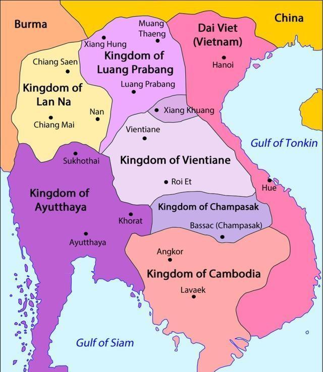 东南亚唯一的内陆国，只有23万平方公里领土，毫无存在感