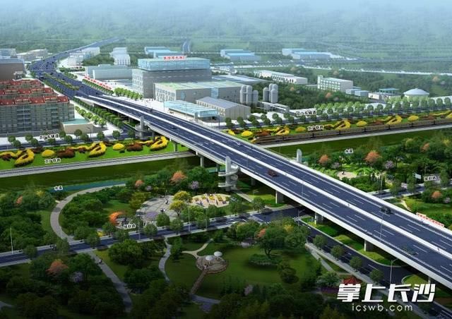 『跨京广铁路』伊莱克斯大道西延线年内通车,108根桩基完工