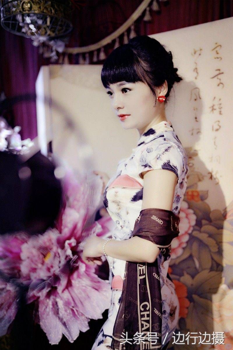 旗袍沙龙集锦，中年妇女也很有味道