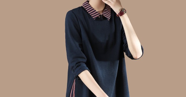 很多人都以为我减肥成功了,其实多亏这A字裙,不但显高挑还藏肉