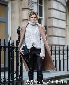 『显胖』不管是穿大衣还是羽绒服,别挑这3种“毛衣”做内搭,显胖还显土