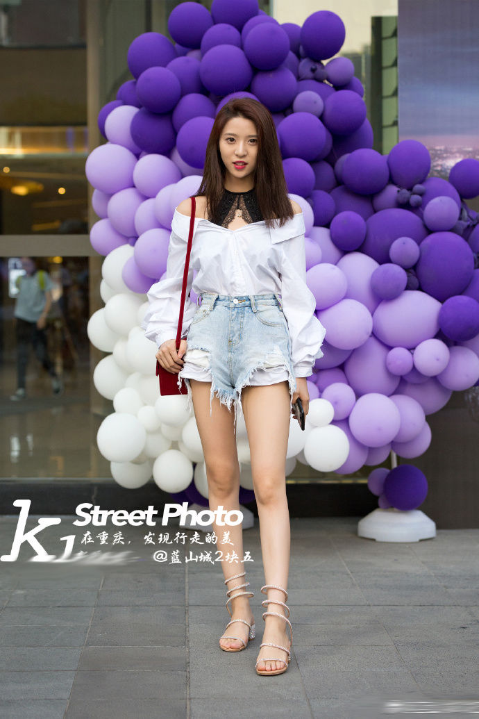 街拍杭州:温婉大气的时尚穿搭，让你美如神仙姐姐!