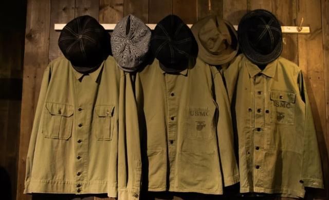  面料：复古迷最爱的军用面料Herringbone Twill