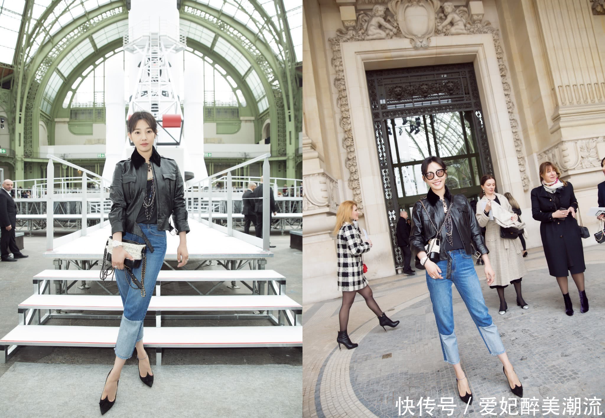 白百何为了秀腿真是拼！高跟鞋穿成这样，眼看脚都快变形了！