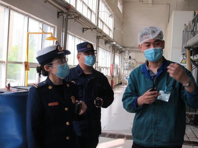 「大队」石家庄高新区消防救援大队为辖区企业复工复产保驾护航