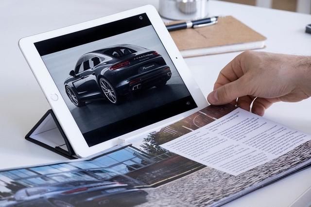 展厅营销利器：Magik Book让平板电脑可与实体手册互动