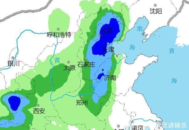 山东 河北 河南降雨正拍马赶来大面积中到大雨将连成片！