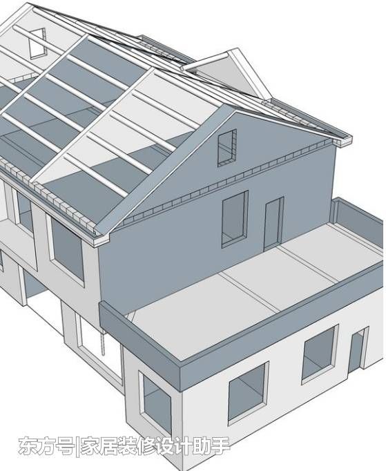 屋顶天沟怎么做,楼板需要外飘多少?包工头只能
