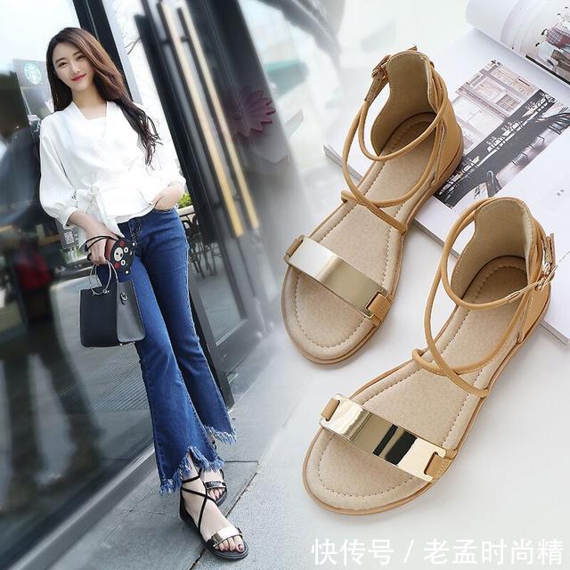 【叉绑带】裙子再美有什么用,你的凉鞋那么low!这几款洋气百搭,你有吗