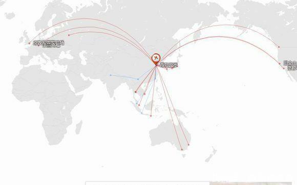 我国主要城市国际直飞航线排名：谁才是真正的国际航空港