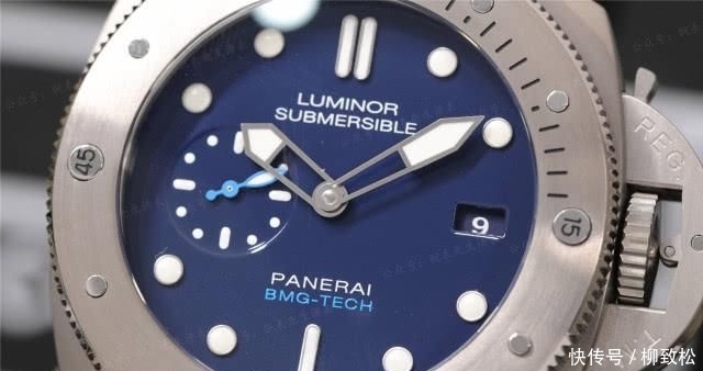 评测■金属玻璃配上那一抹蓝,VS沛纳海PAM00692腕表评测