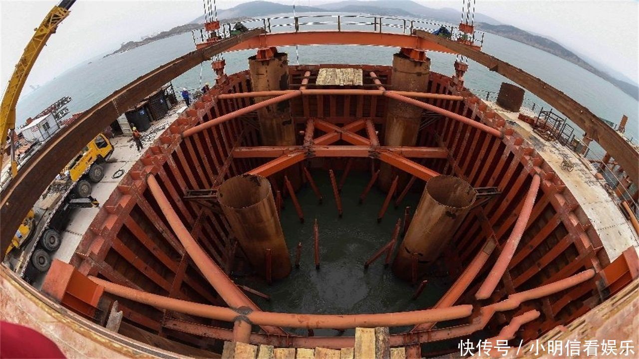  [海水]海水那么深，跨海大桥的桥墩怎么建上去呢看完总算知道了