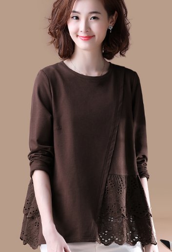 太美了!老婆穿这“嫩秋衫+萝卜裤”,超减龄!美得甩瘦子三条街