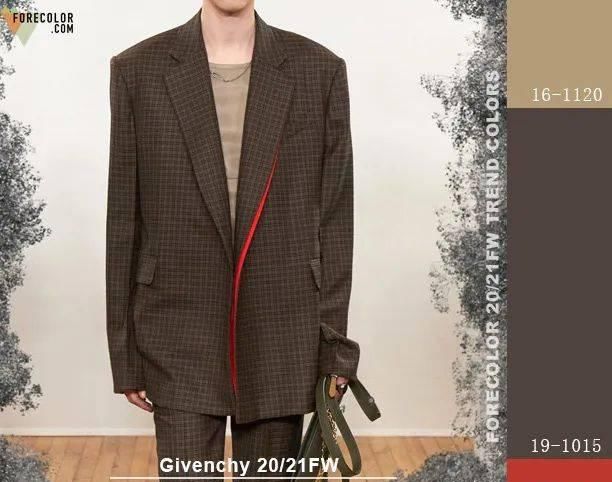  [绿色]20/21秋冬男装周关键色及精彩配色