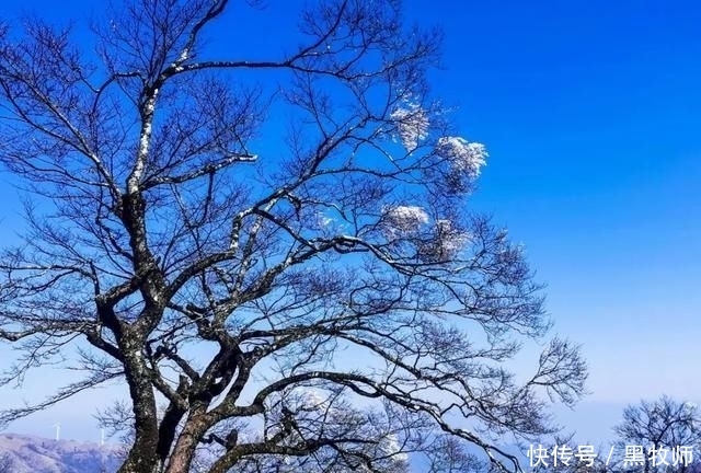 冰雪:灌阳风情:宝盖山的冰雪世界