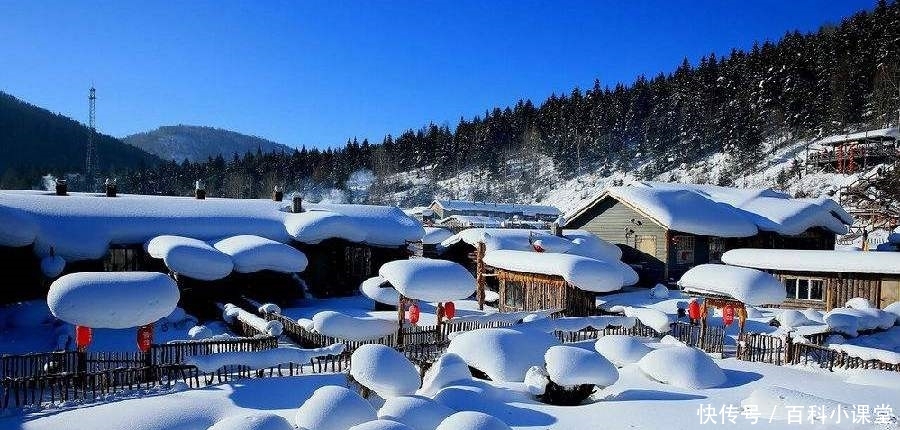 哈尔滨雪乡的雪景不容错过，“中国雪乡”的美誉名副其实