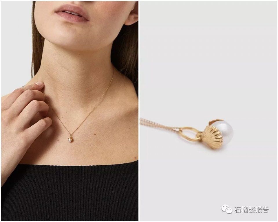 夏末天色渐暗，想在锁骨间戴条小项链