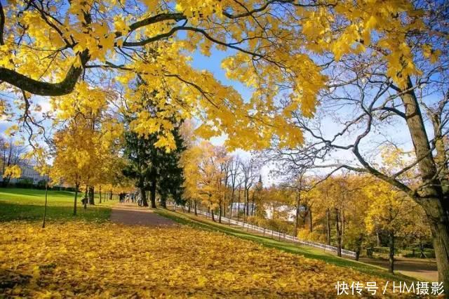 俄罗斯最美的秋天，如同一幅精美的画卷