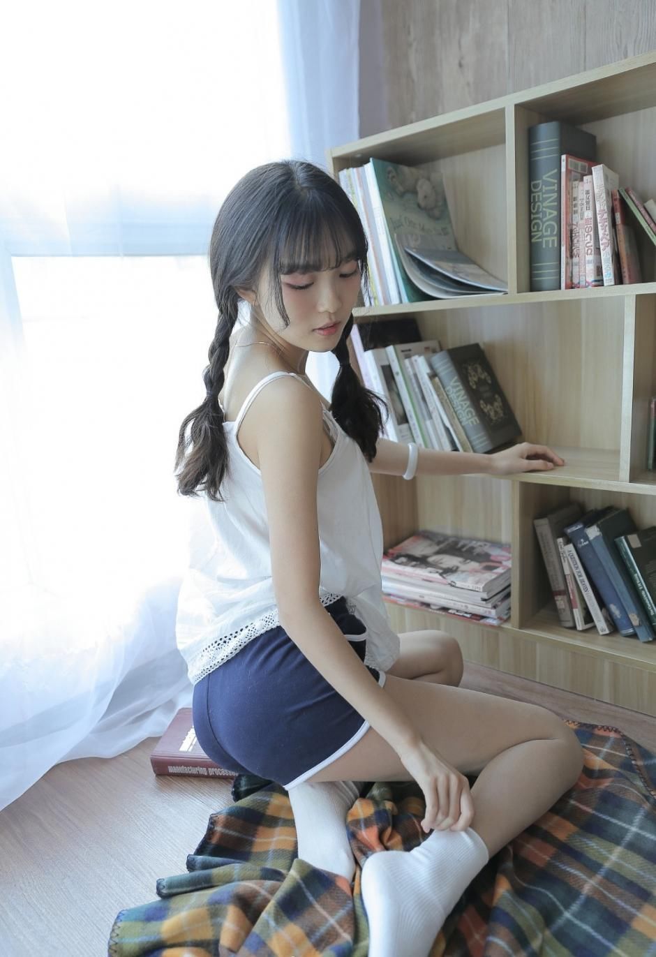 青春少女书房写真