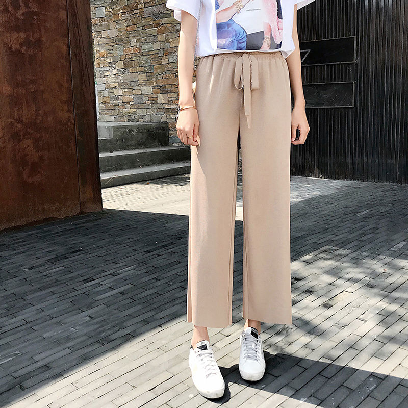 太美了!立秋后裙子别穿了,今秋流行洋气阔腿裤,韵味十足,美爆