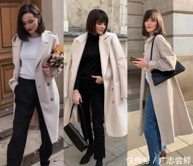 降温:降温了,是时候穿上又美又暖的大衣了!18款大衣搭配,总有你喜欢