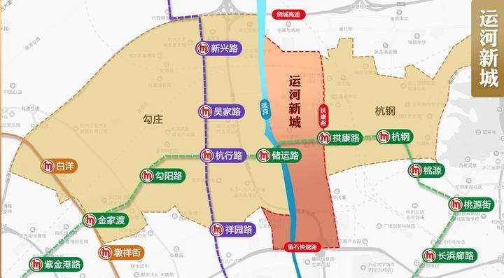 巨变！运河、望江、笕桥三大新城2019迎新层级发展