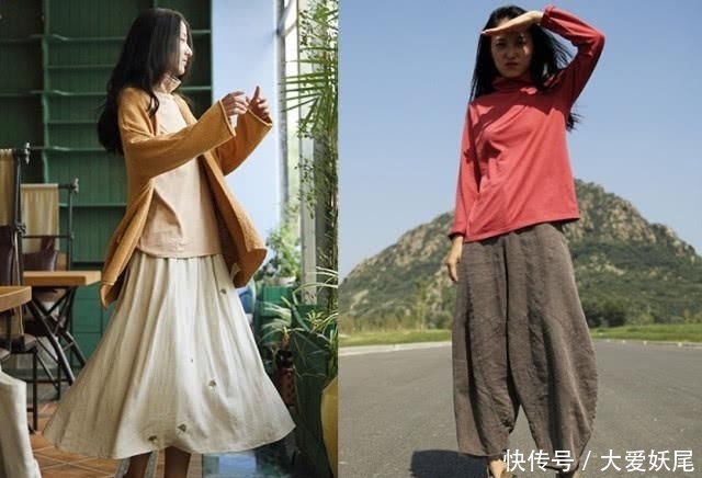 T恤衫@2020年超火的“T恤衫+半身裙”的文艺风:简约、低调、美翻了!