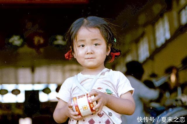 彩色老照片，建国十周年时的生活记忆！