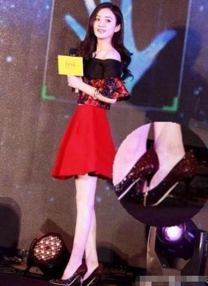 有一种鞋，叫赵丽颖的高跟鞋，不是谁都能驾驭的了，你还别不服!