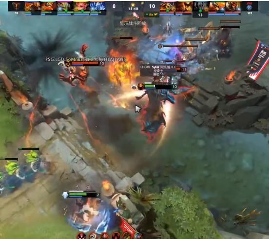 『EHOME』JJB 职业联赛S2小组赛,PSG.LGD 2:0 完胜EHOME