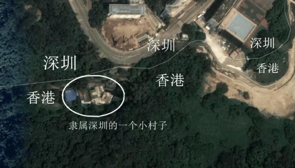  深圳：深圳在香港有一块“飞地”，住着几户人家的小村子