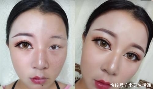  判若两人■女生为啥要化妆？化妆前后判若两人，看完手残党：求你放过自己！
