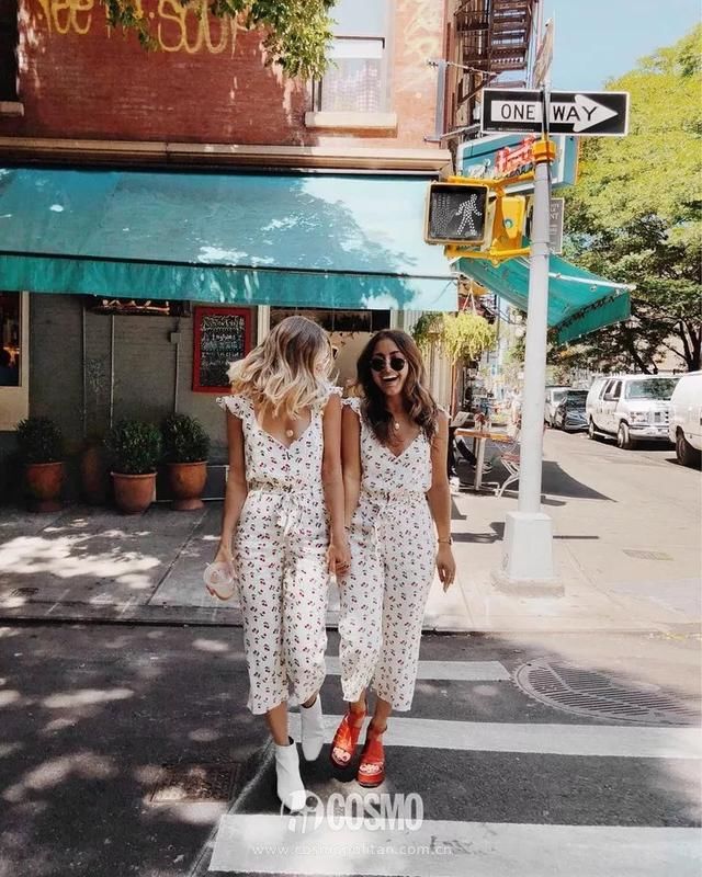 时髦办|盖章!何穗穿上酒红连体裤就是仙女本仙