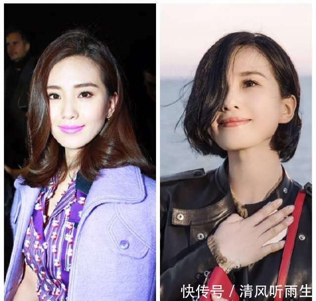 女明星从长发到短发的颜值变化, 只有迪丽热巴这个让人接受不了