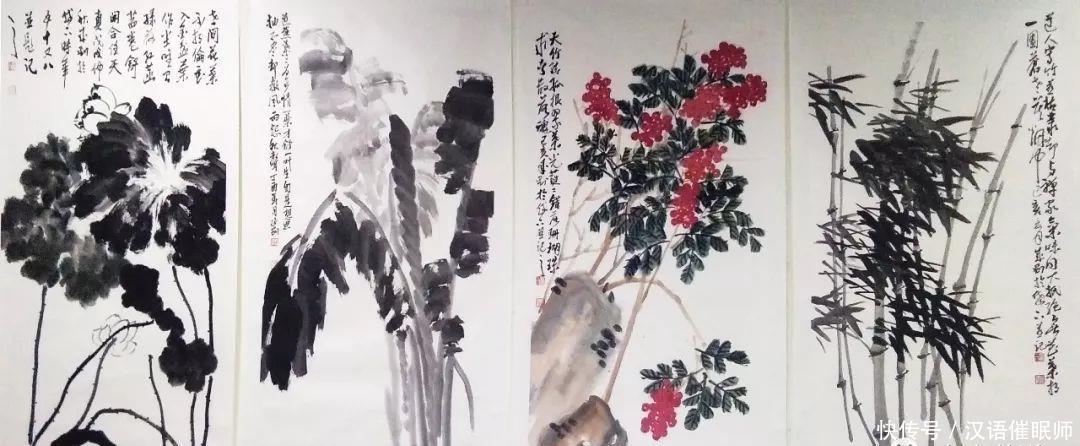  『写意花鸟』写意静中探 水墨内里求——画家孙成刚水墨写意新作品赏！