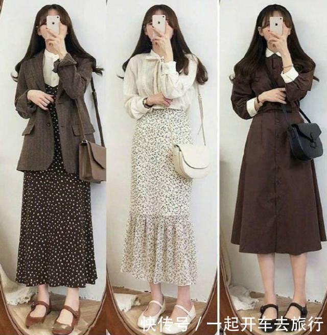 【不妨】想要穿出甜美淑女风,不妨试试外套搭配淑女裙,整个人清新又甜美