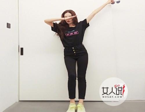 迪丽热巴美腿抢镜 热巴告诉你如何不花钱还拥有大长腿