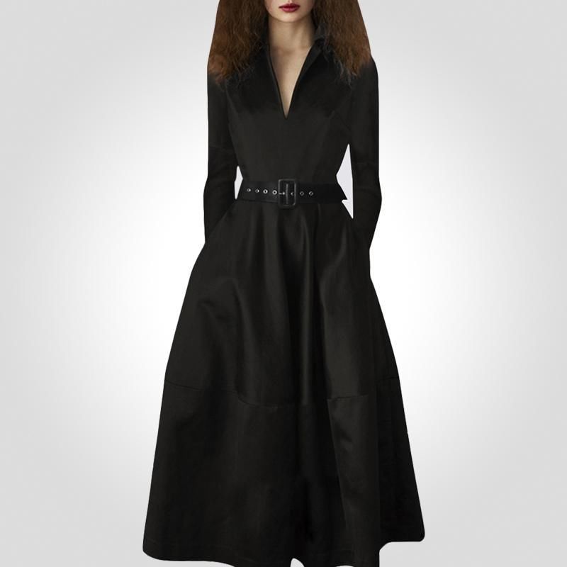 35岁左右的女人，别乱穿!学下图女人穿这“港风裙”，瞬间女神