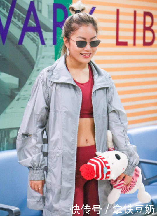 未亮相先时髦，大粗腿也能变身时尚咖！王菊一身装备尽显运动范