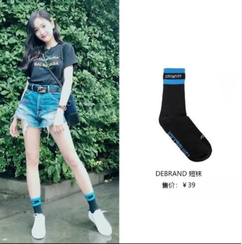 吴宣仪不是“腿精”是“袜子精”，40几块一样能穿出1600的感觉