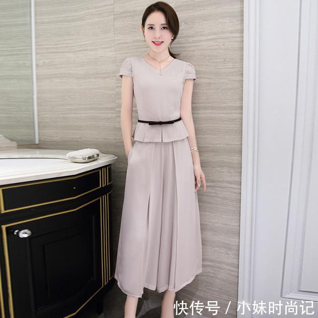 #显瘦#不知道如何搭配的你就来看看这些阔腿裤套装,简单显瘦又时髦
