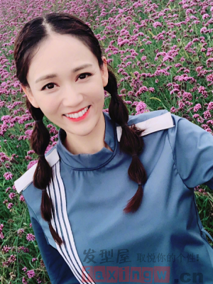 可爱减龄的女生扎发 少女就应该活在童话里