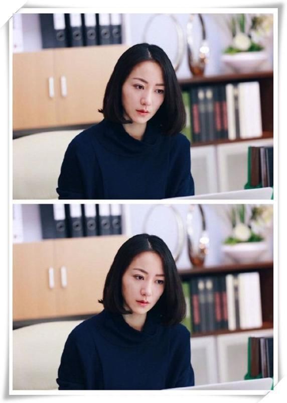 没有高圆圆的颜值真别剪短发了，像韩雪一样老成大妈就很尴尬了!