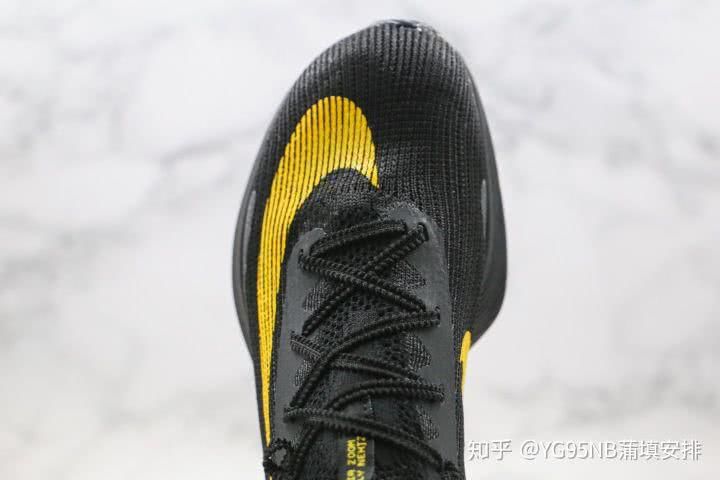  马拉松|耐克Alphafly NEXT%「破2」马拉松厚底跑步鞋黑黄色